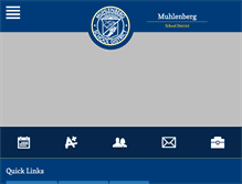 Tablet Screenshot of muhlsdk12.org